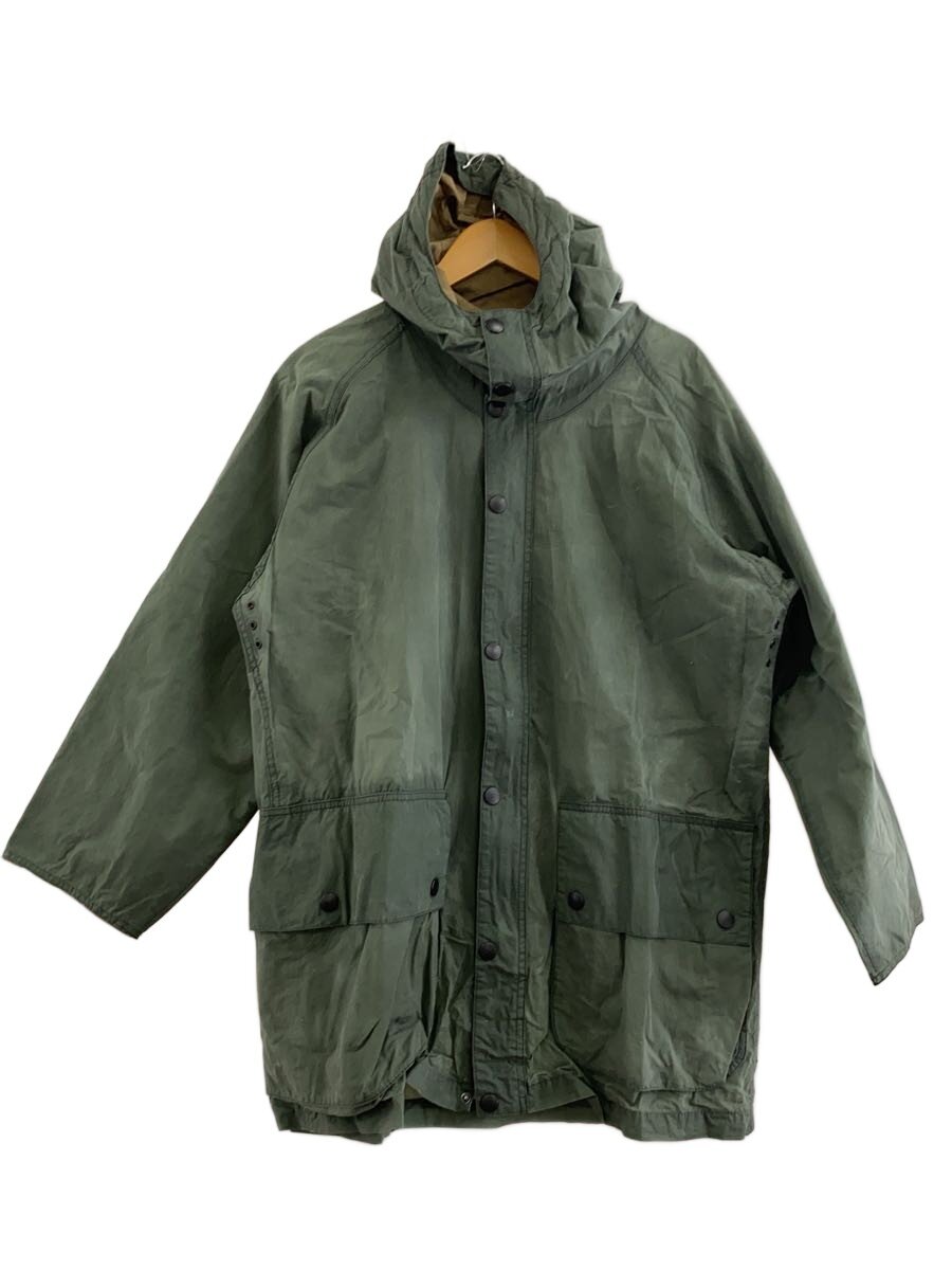 【中古】Barbour◆21AW/OVERSIZED HIKING WAX/上衣/38/綿織物/GRN/無地/2102064//【メンズウェア】