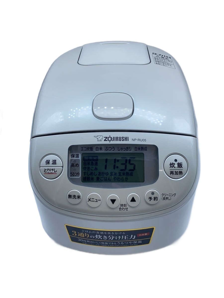 【中古】ZOJIRUSHI◆炊飯器 限り炊き NP-RU05//【家電・視覚的・オーディオ】