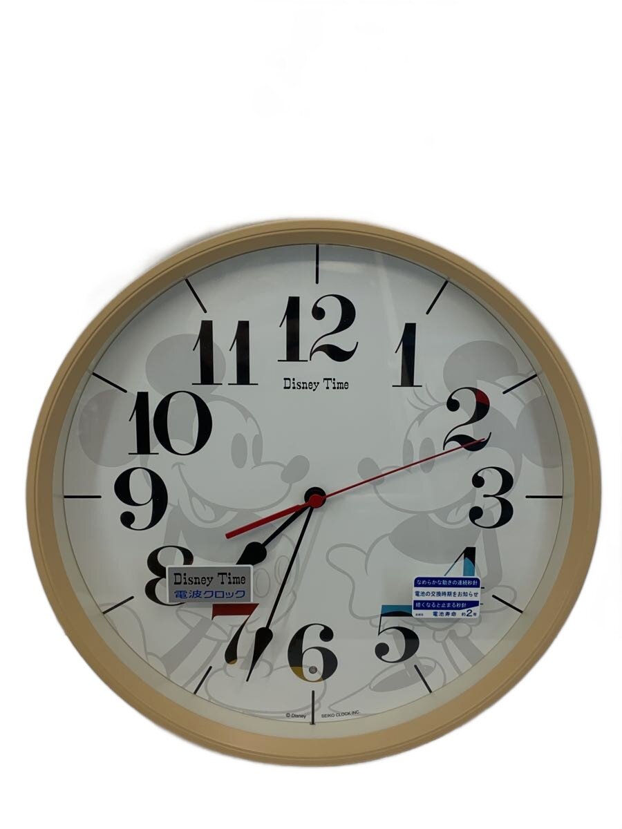 【中古】SEIKO◆時計/アナログ/WHT//【インテリア小物・日用雑貨】 6,437円