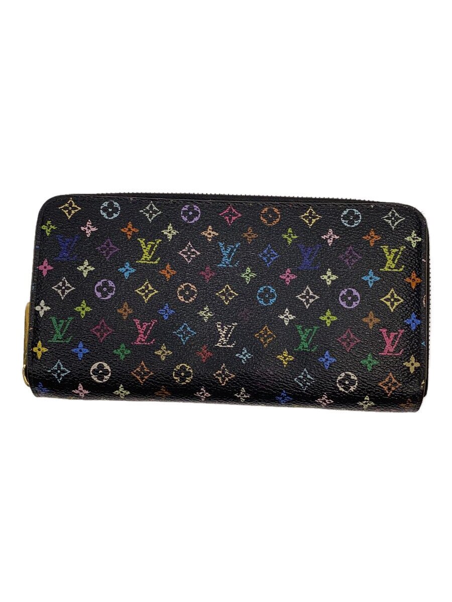 【中古】LOUIS VUITTON◆ジッピー・ウォレット_モノグラム・マルチカラー_マルチカラー/PVC/マルチカラー/総柄/レディース【服飾雑貨他】
