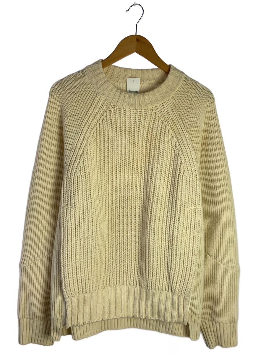【中古】sacai◆ニット・セーター(薄手)/2/ウール/WHT/21-02663M//【メンズウェア】|2nd STREET 店