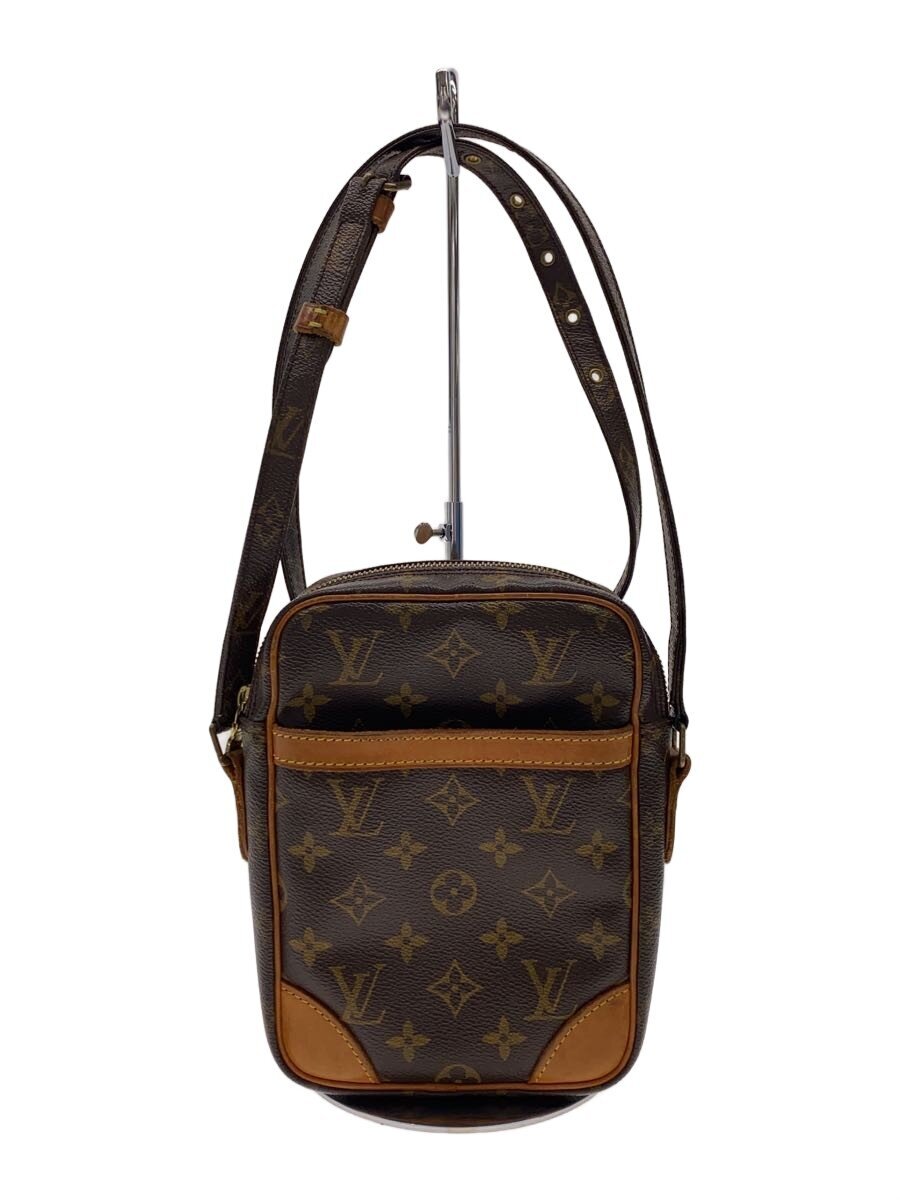 【中古】LOUIS VUITTON◆2)ダヌーブ_モノグラム・帆布/PVC/BRW【御徒面子】