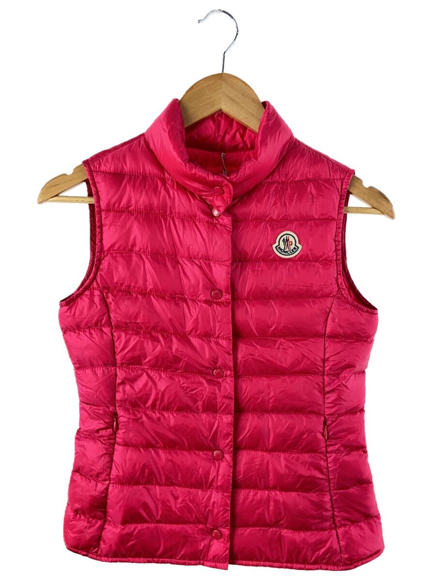 【中古】MONCLER◆より良い/--/ナイロン/PNK【キッズ】
