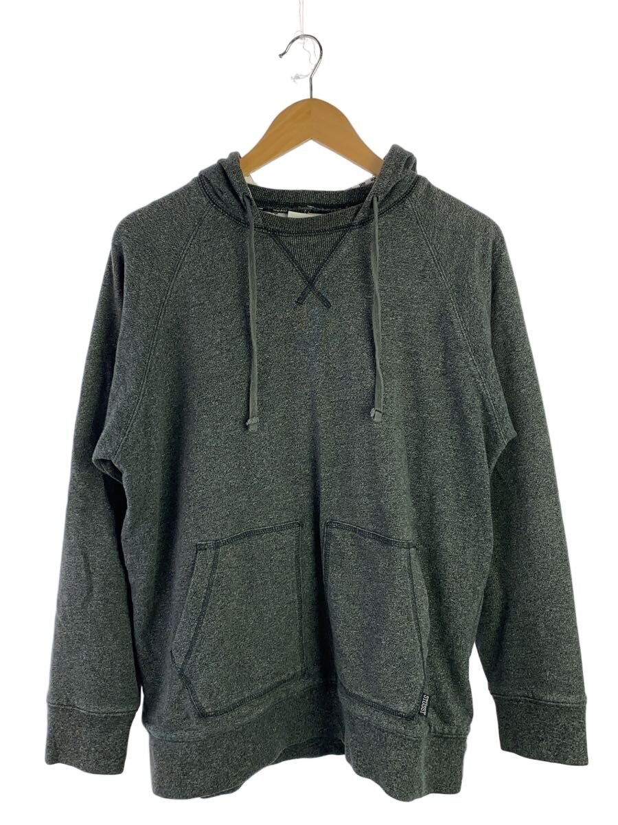 【中古】STUSSY◆S/パーカー/L/綿織物/GRY【メンズウェア】