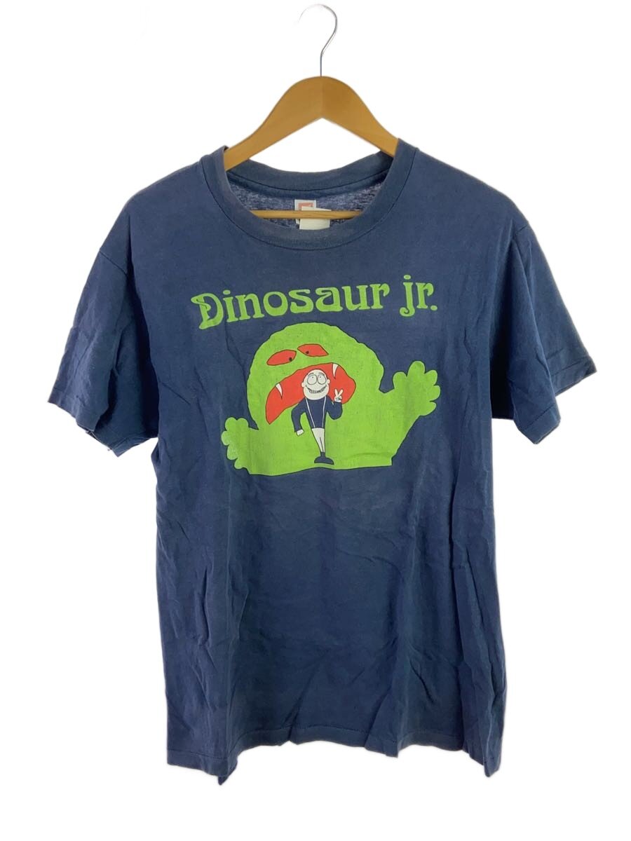 【中古】Hanes◆ティーシャツ/L/綿織物/NVY/90s/VT/DINOSAUR JR/MONSTER//【メンズウェア】