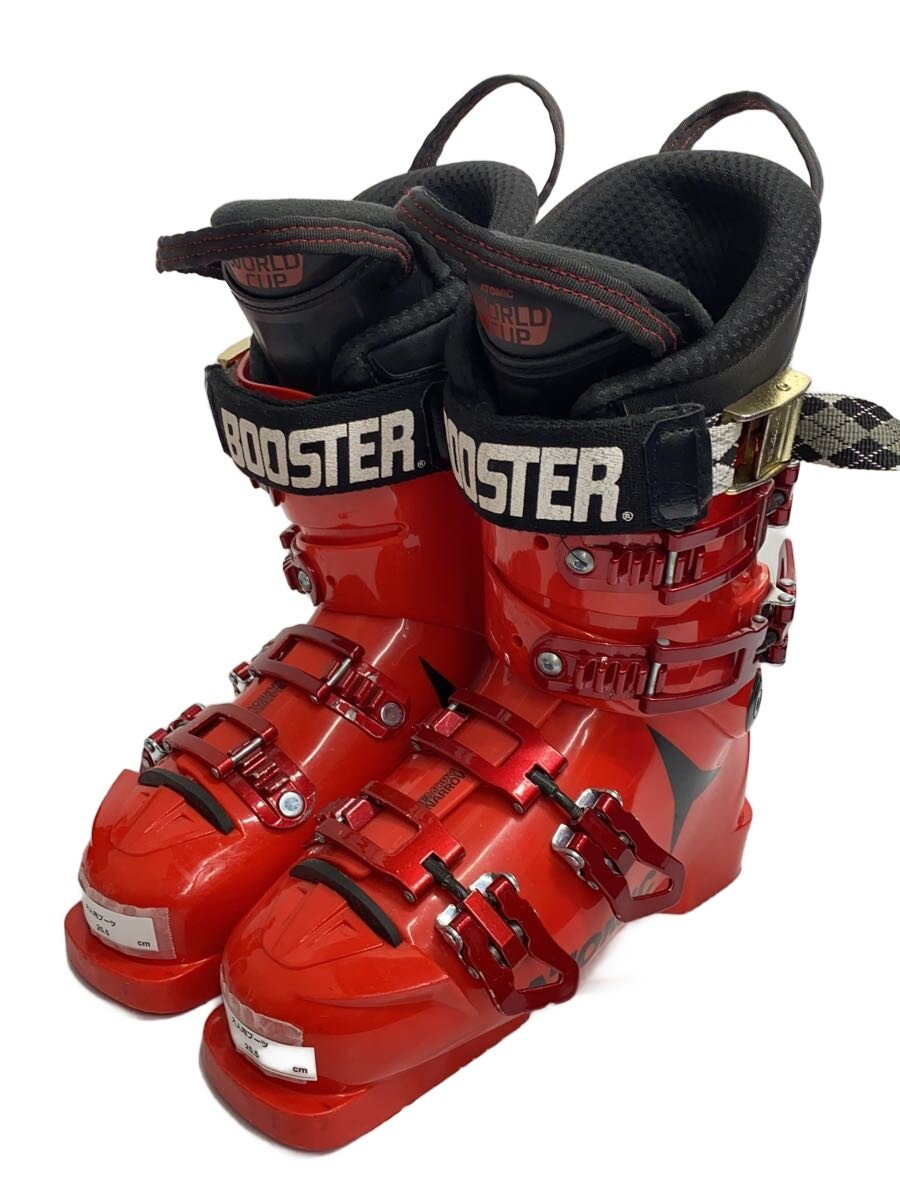 【中古】ATOMIC◆スキーブーツ/25.5cm/RED/アダルト【スポーツ】