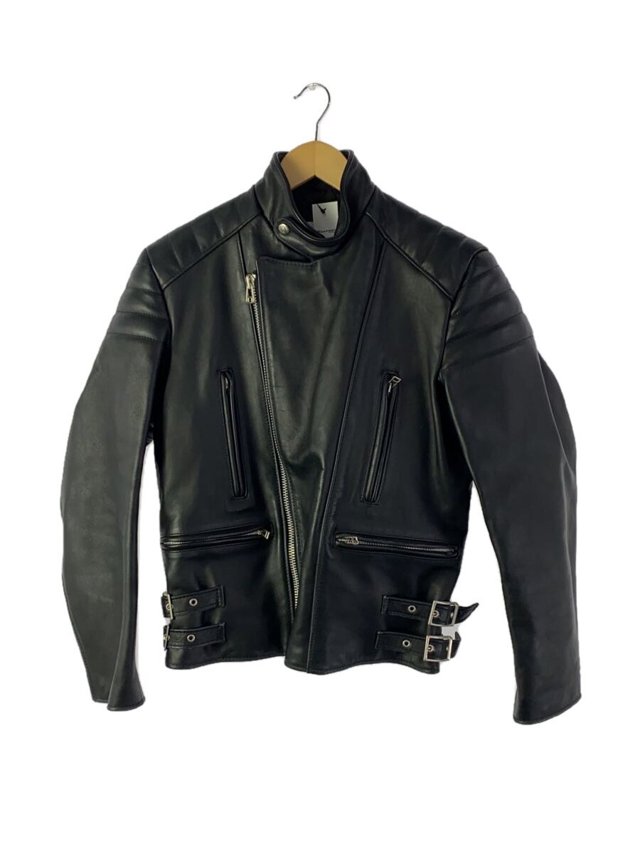 【中古】Schott◆ダブルライダースジャケット/34/牛革/BLK/661//【メンズウェア】|2nd STREET 店
