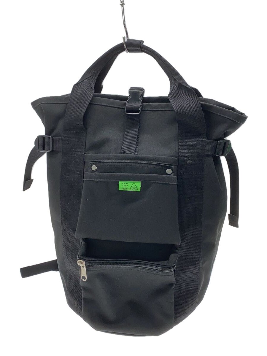【中古】PORTER◆背嚢/--/BLK/無地/782-08699【御徒面子】