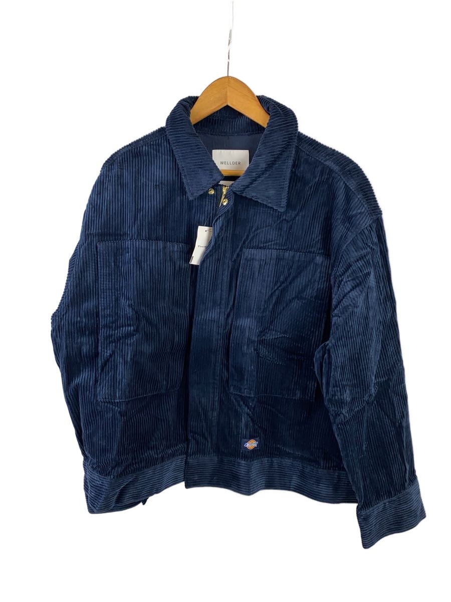 【中古】WELLDER◆上衣/3/コール天/NVY/WM22AJK06【メンズウェア】