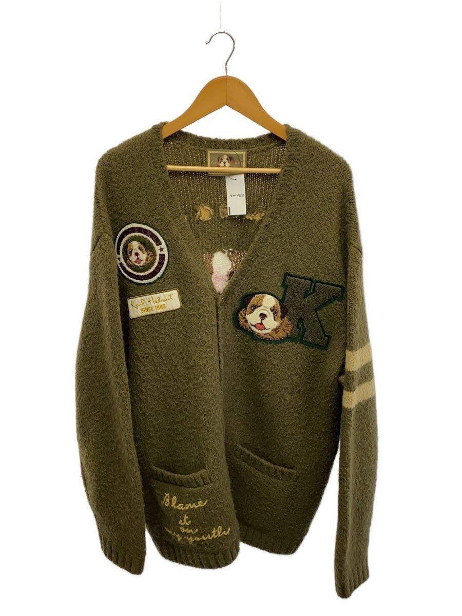【中古】KARL HELMUT◆ジレー(朦々たる)/L/アクリル樹脂/KHK【メンズウェア】