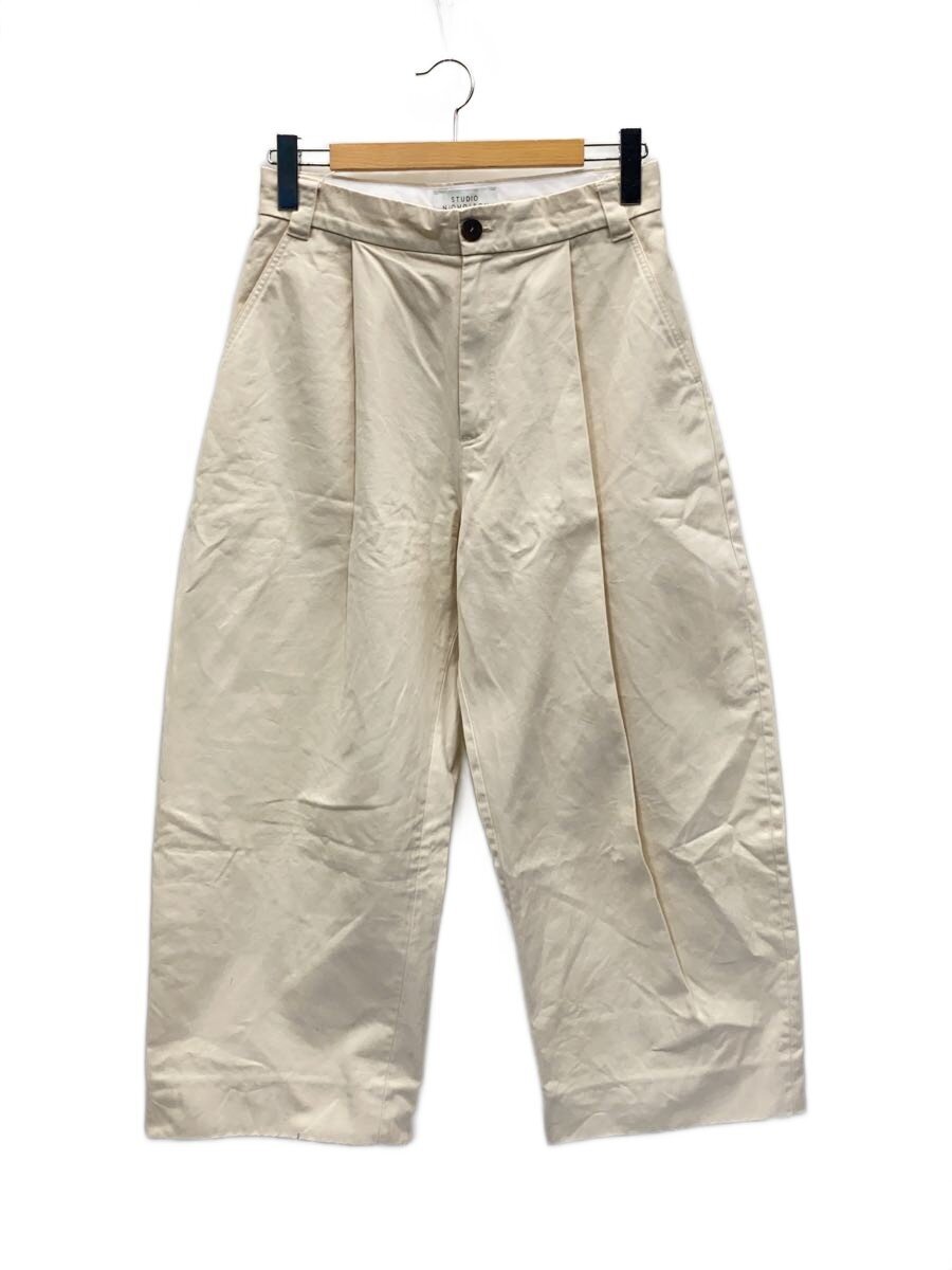 【中古】STUDIO NICHOLSON◆ボトム/S/コットン/CRM/SNM-351【メンズウェア】|2nd STREET 店