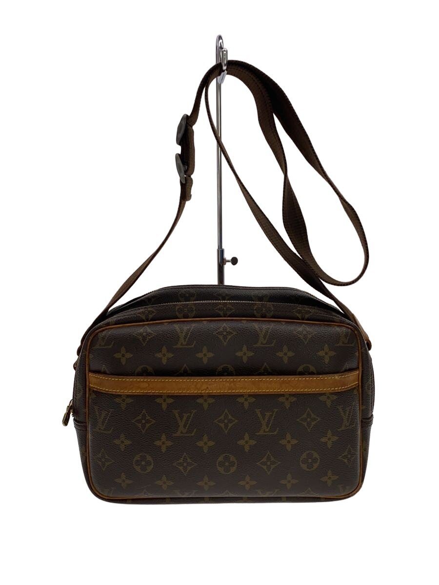 【中古】LOUIS VUITTON◆リポーターPM_モノグラム・キャンバス/PVC/BRW【バッグ】|2nd STREET 店
