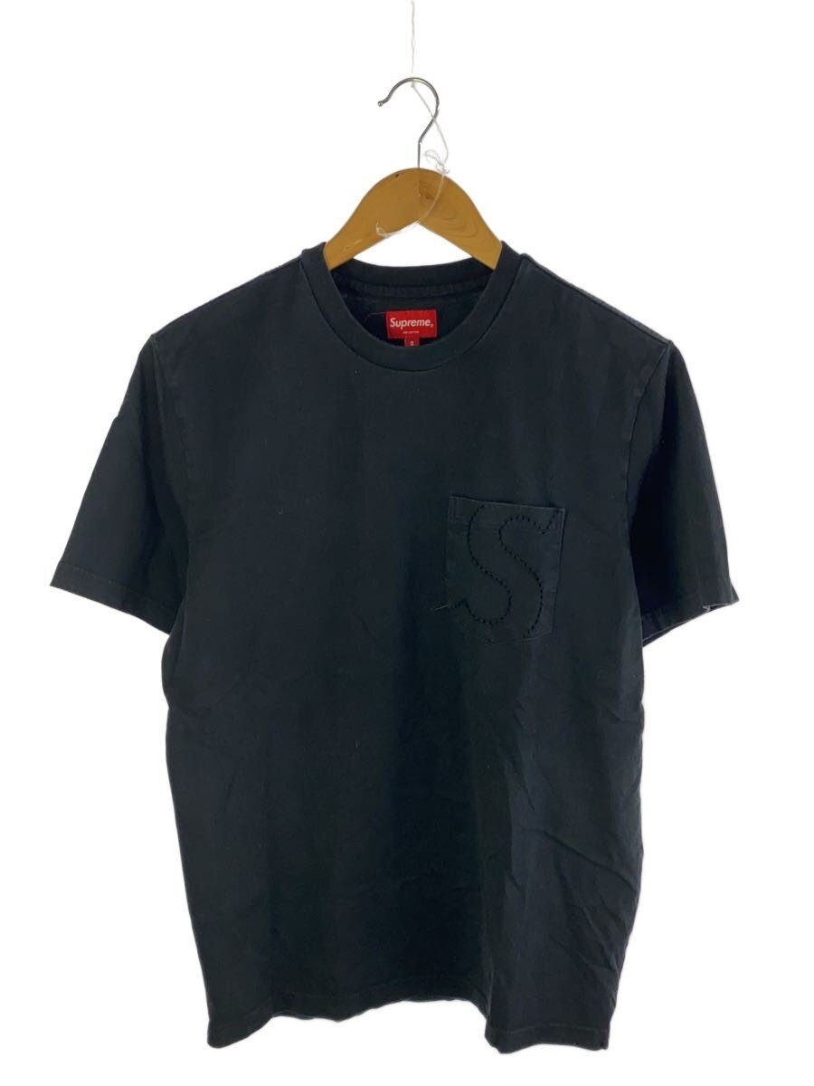 【中古】Supreme◆プルオーバー/S/綿織物/黒いこと/黒/無地//Supreme/シュプリーム/【メンズウェア】