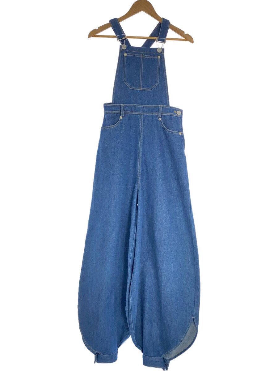 【中古】PAMEO POSE◆Nikka Pokka Denim/厚地の外套オール/M/綿織物/BLU/2323203007【レディースお召しもの】