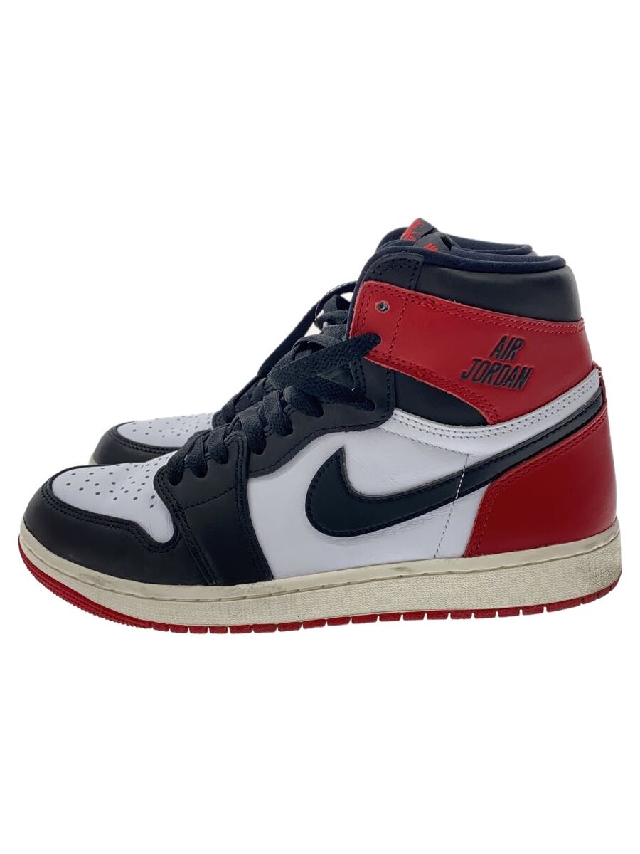 【中古】NIKE◆AIR JORDAN 1 RETRO HIGH OG_エアジョーダン1 レトロ ハイ OG/27cm/レッド【シューズ】｜2ｎｄ STREET 店