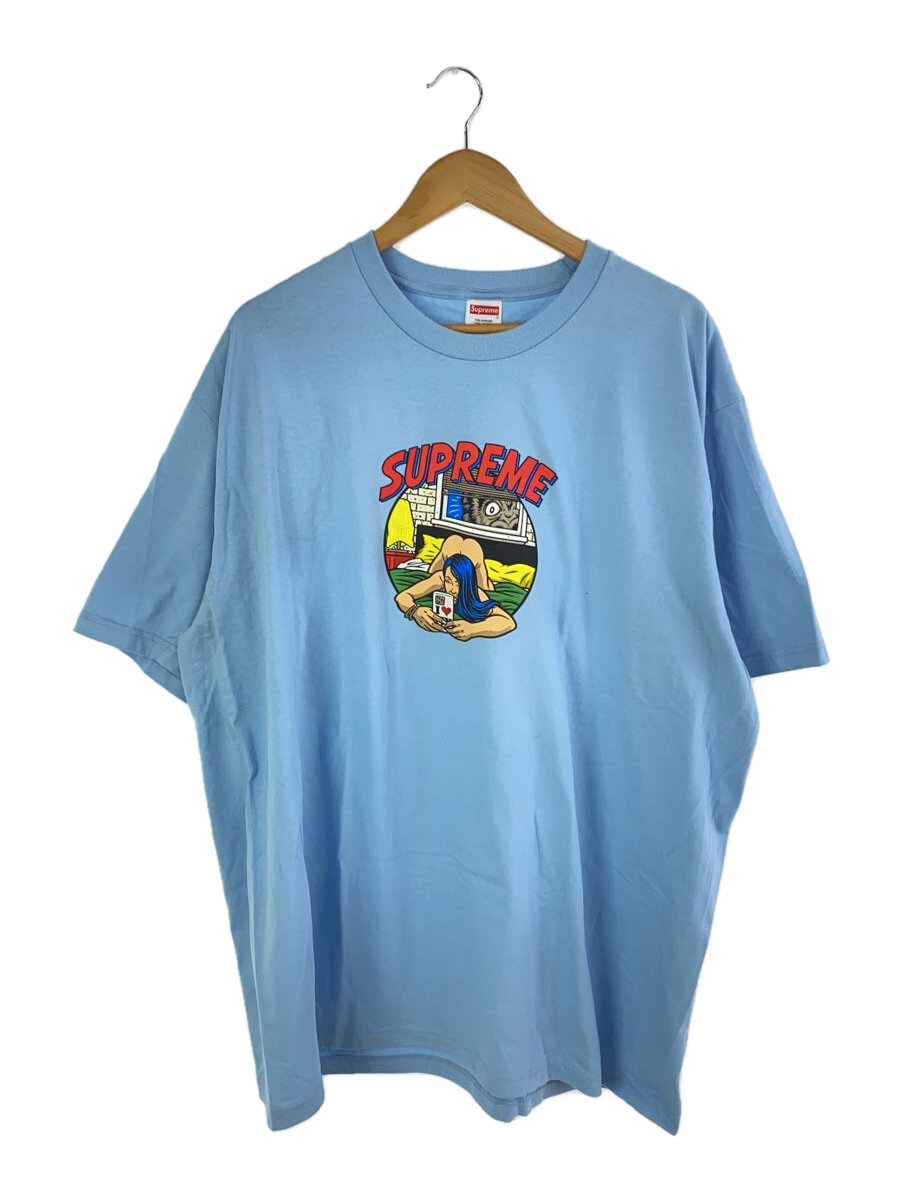 【中古】Supreme◆プルオーバー/XXL/綿織物/BLU//【メンズウェア】