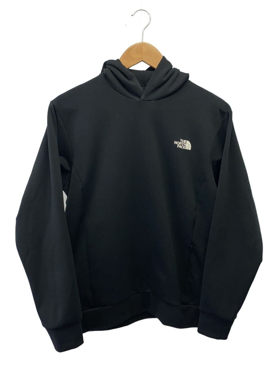 【中古】THE NORTH FACE◆MOTION HOODIE_モーションフーディ/S/ポリエステル/BLK【メンズウェア】