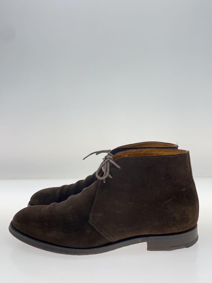 【中古】CROCKETT\u0026JONES◆チャッカブーツ/6/BRW/スウェード//【シューズ】