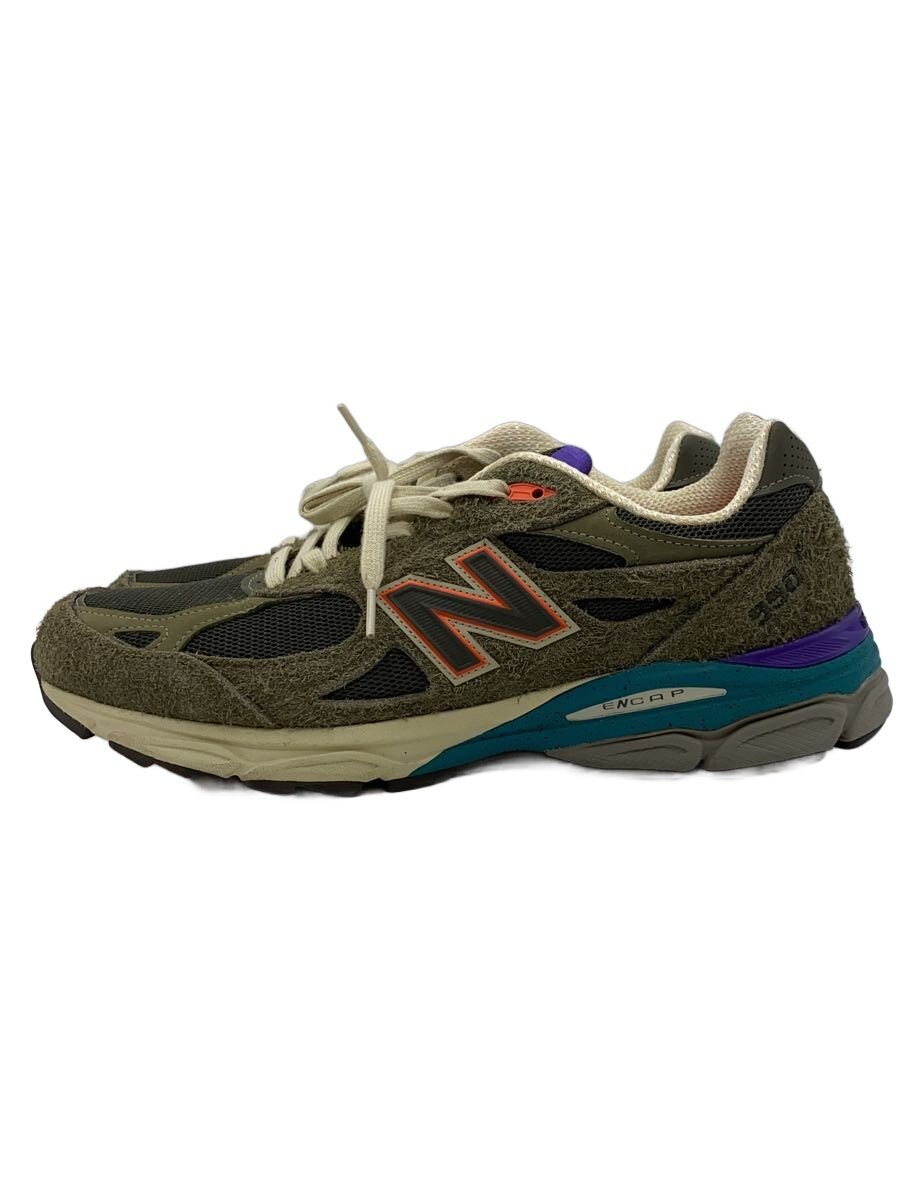 【中古】NEW BALANCE◆ローカットスニーカー/30糎/KHK/M990SO3【シューズ】