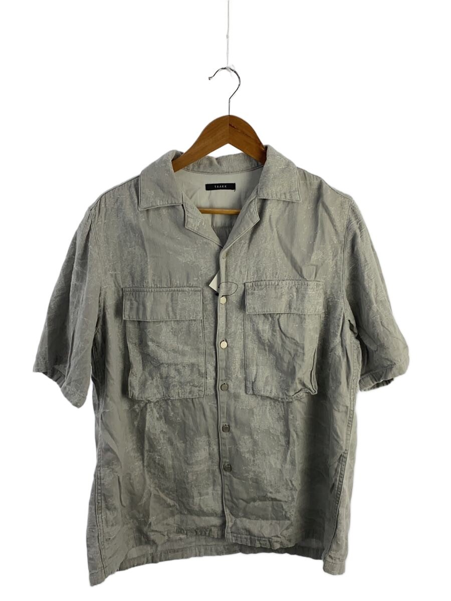 【中古】TAAKK◆25SS/半袖プルオーバー/1/綿織物/GRY/TA25SS-SH999//【メンズウェア】