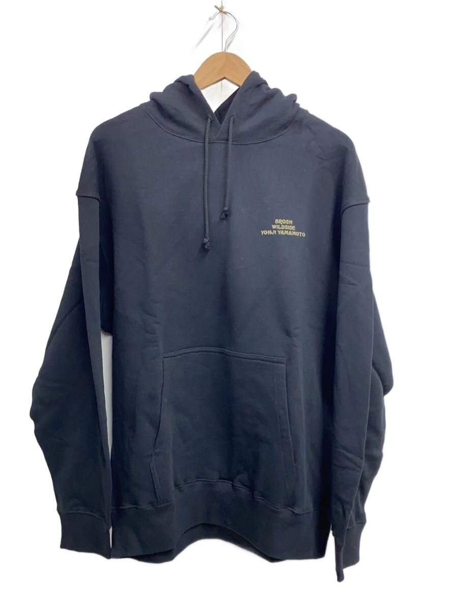 【中古】WILDSIDE YOHJI YAMAMOTO◆&times;BROSH Long Sleeve T-Shirt (TATパーカー/4/コットン/BLK/ss-t94-004-【メンズウェア】｜2ｎｄ STREET 店