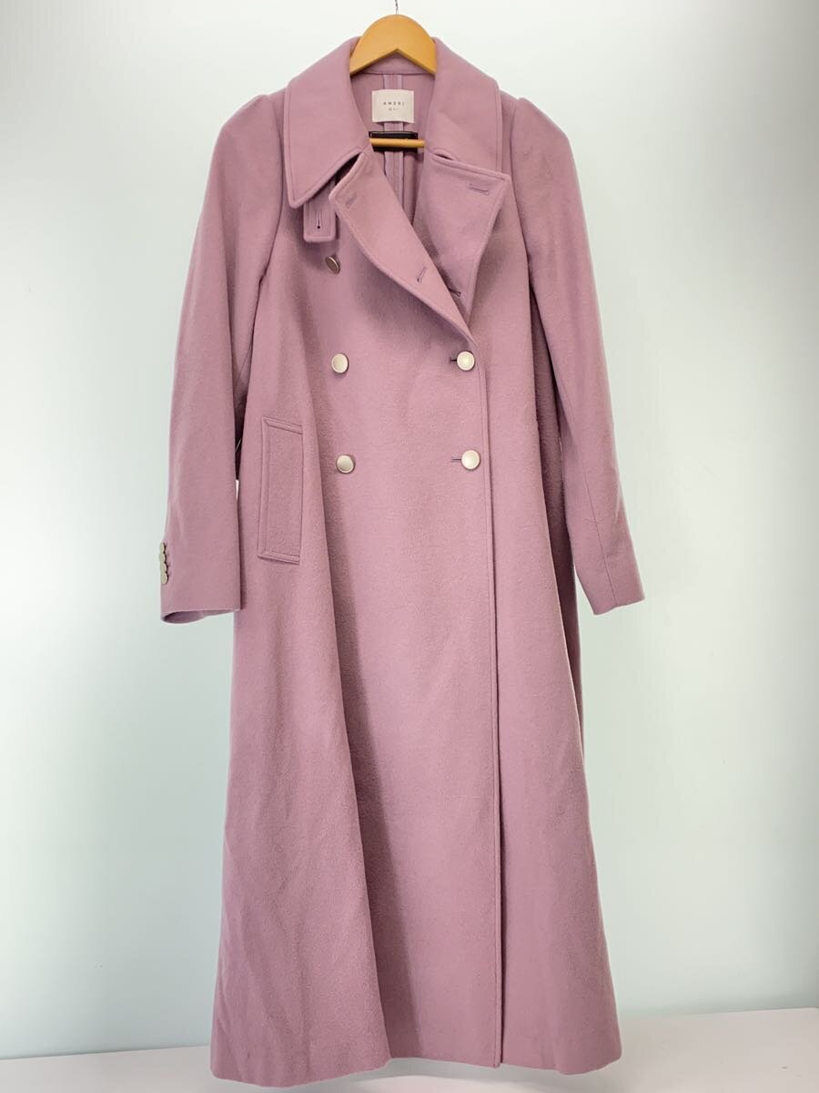 【中古】AMERI◆厚地の外套/CHARME FLARE LONG COAT/S/羊毛/01120730590【レディース御召しもの】