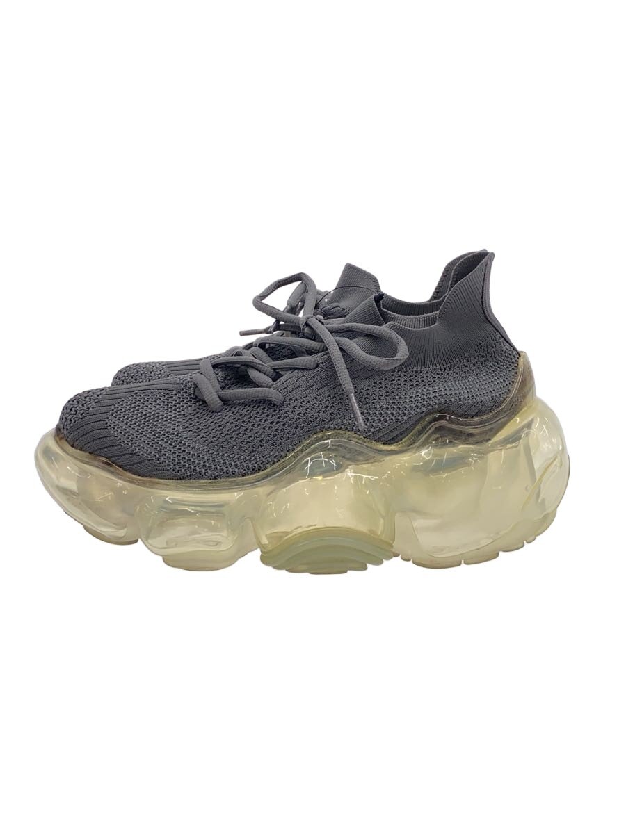 【中古】grounds◆ローカットスニーカー/24珊/GRY【シューズ】