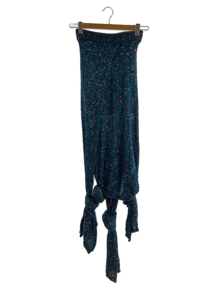 【中古】LOEWE◆21ss/KNOT DETAIL SEQUINS KNIT SKIRT/S/ポリエステル/GRN/S540Y17K23【レディースお召しもの】