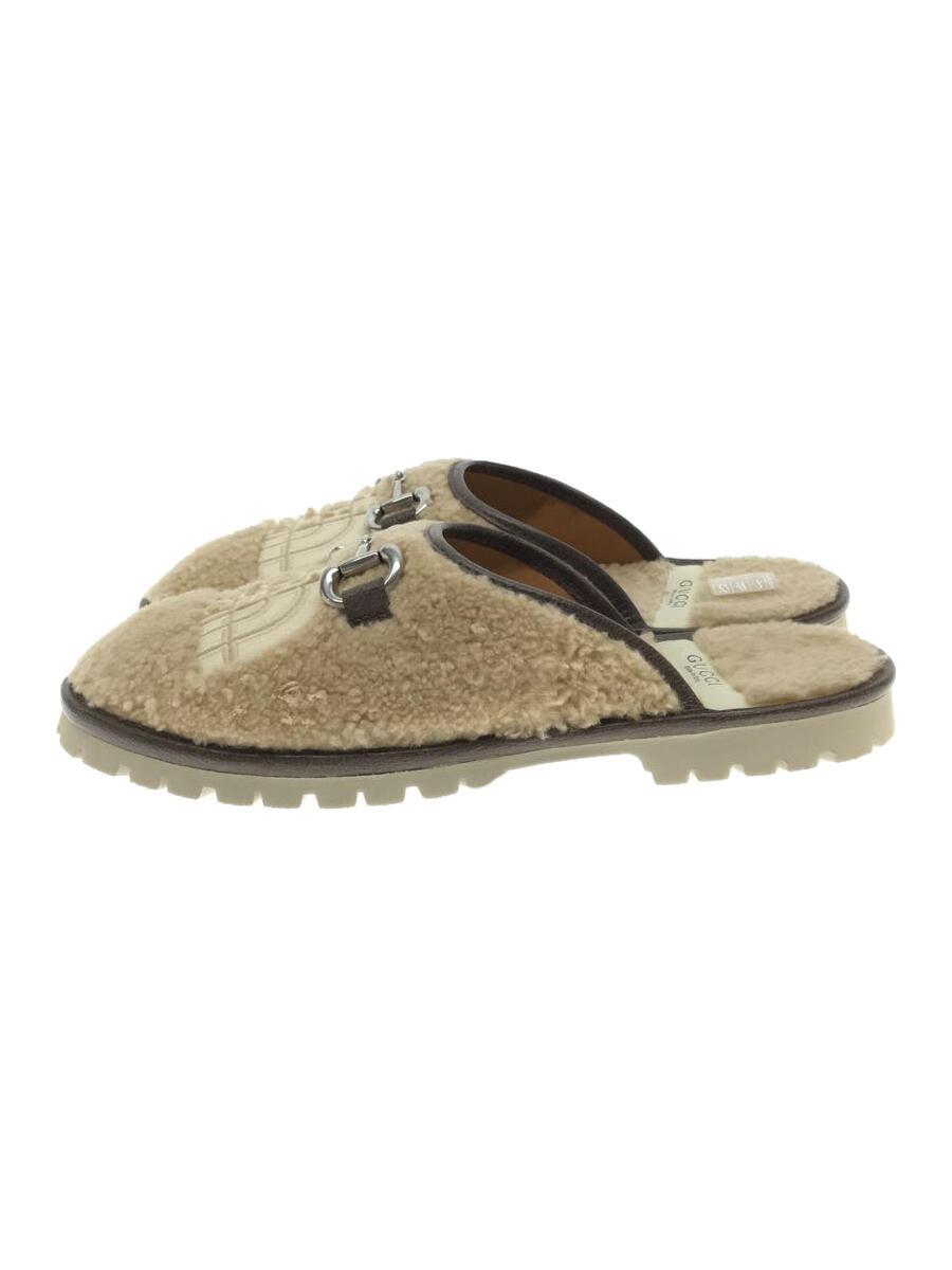 【中古】GUCCI◆サンダル/36.5/ベージュ/679923/グッチ【シューズ】