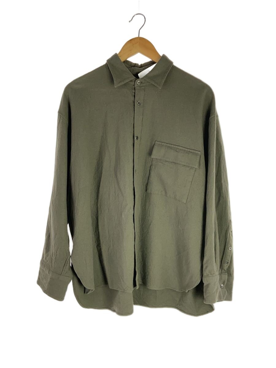 【中古】stein◆長袖シャツ/L/ウール/ブラック/無地//【メンズウェア】｜2ｎｄ STREET 店
