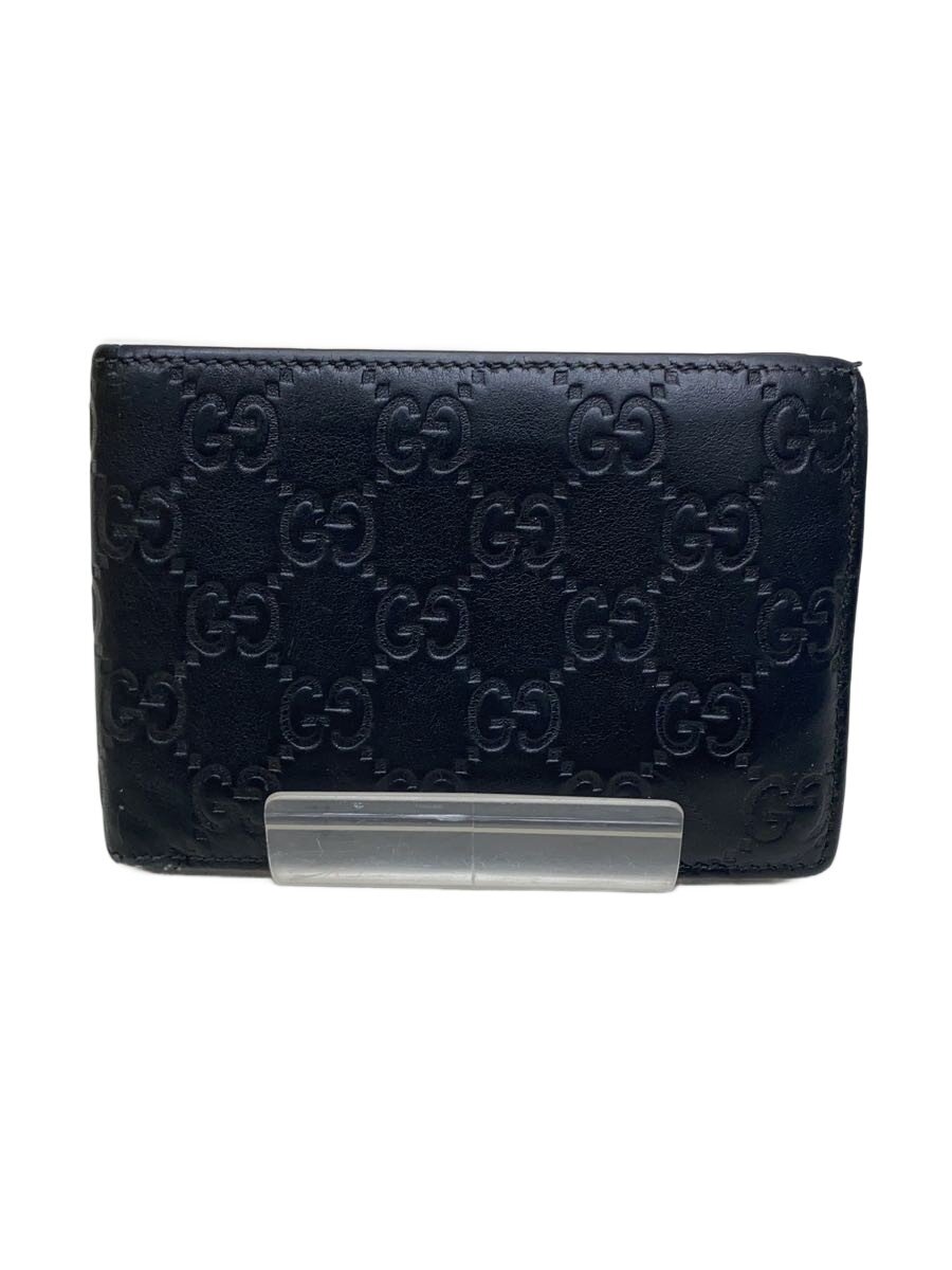【中古】GUCCI◆2つ折り財布/レザー/BLK/メンズ/292534 0416【服飾雑貨他】｜2ｎｄ STREET 店
