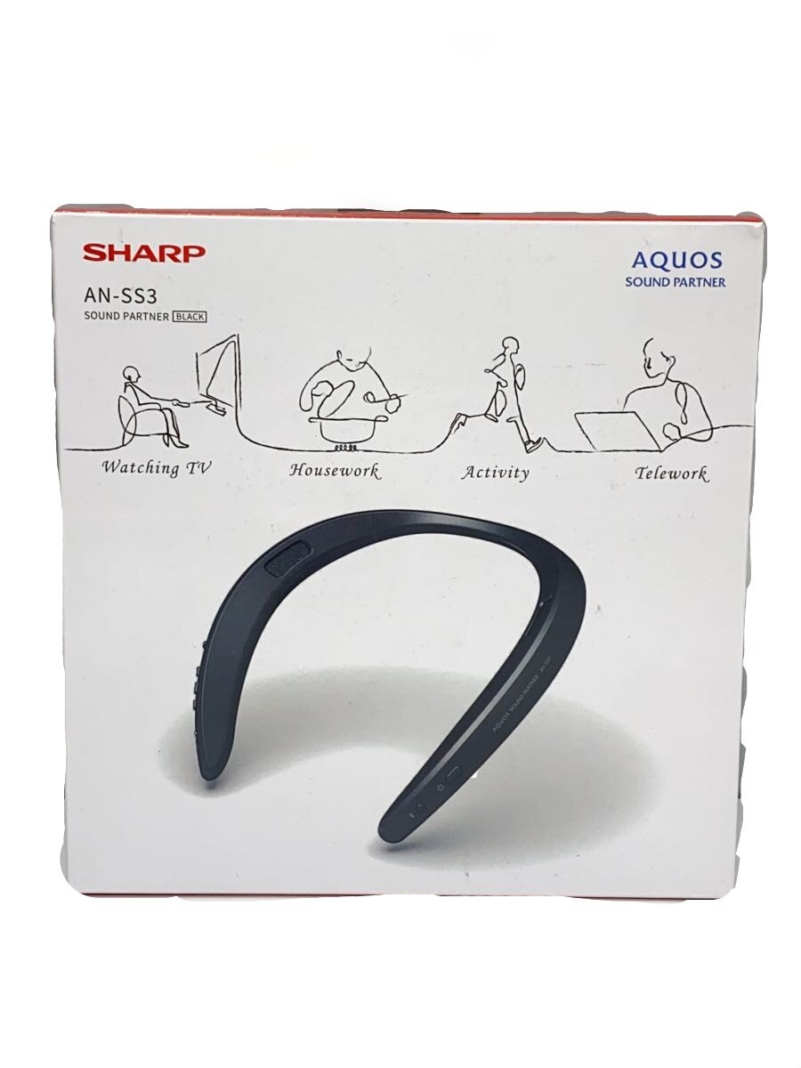【中古】SHARP◆金棒引き AN-SS3-B//【家電・視覚的・オーディオ】