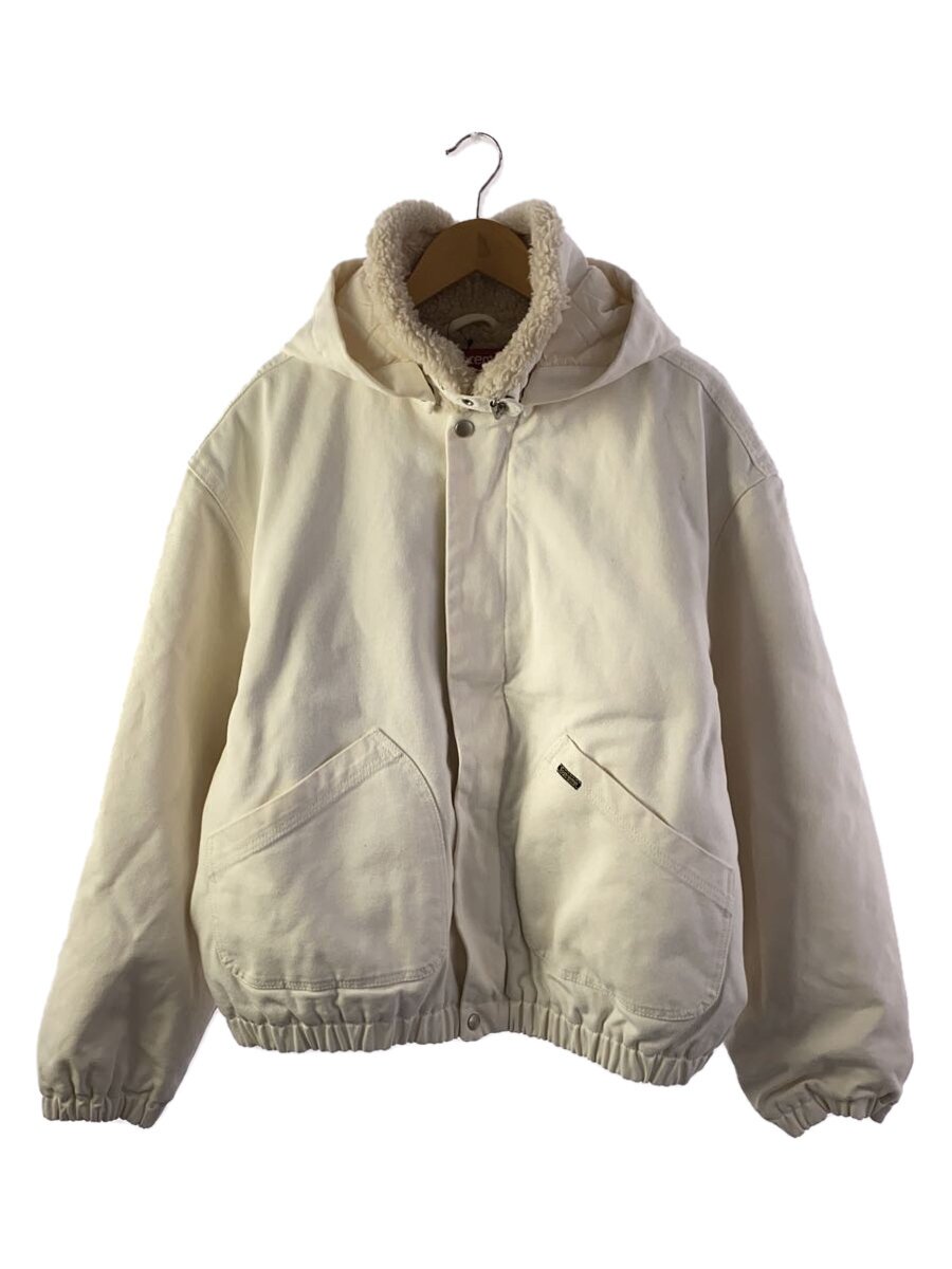 【中古】Supreme◆ブルゾン/L/コットン/WHT【メンズウェア】｜2ｎｄ STREET 店
