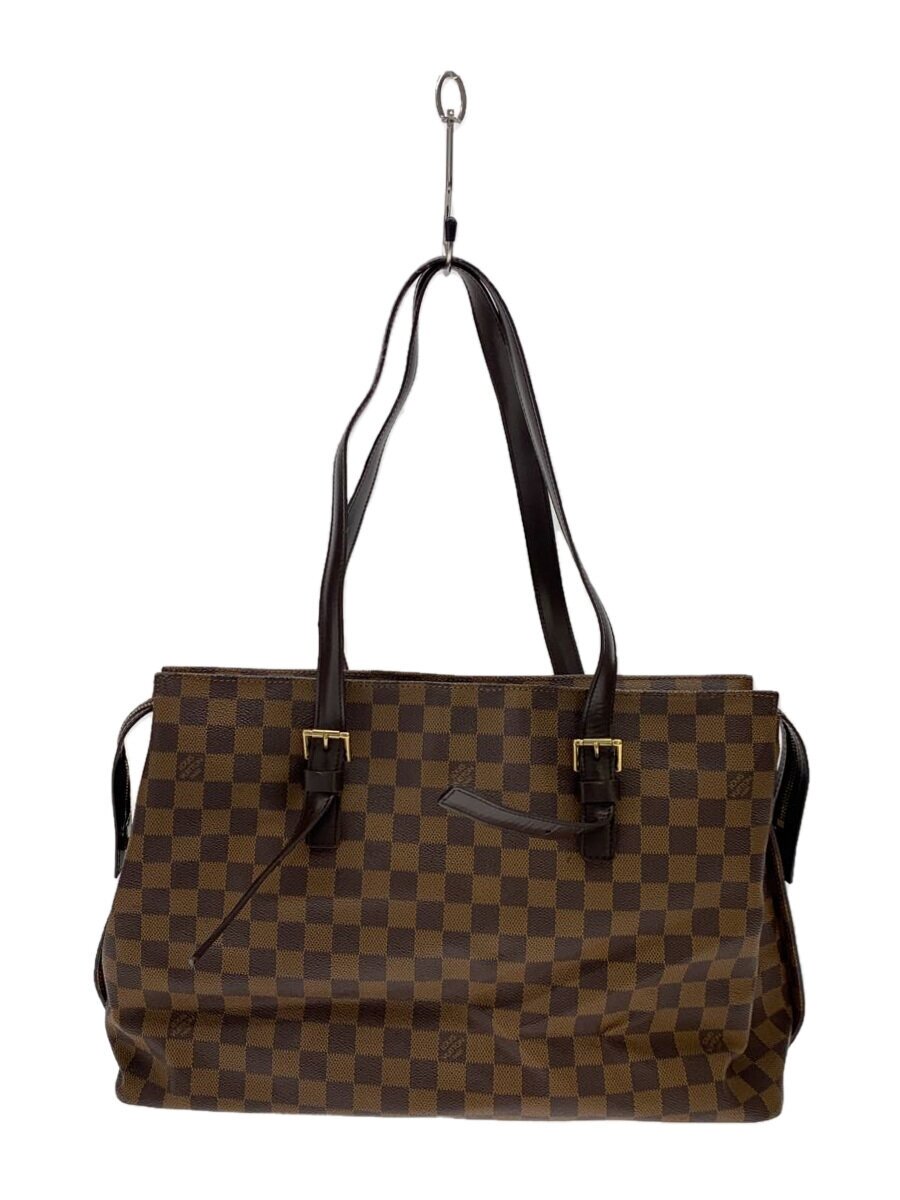 【中古】LOUIS VUITTON◆チェルシー_ダミエ・エベヌ_BRW/PVC/BRW【バッグ】|2nd STREET 店