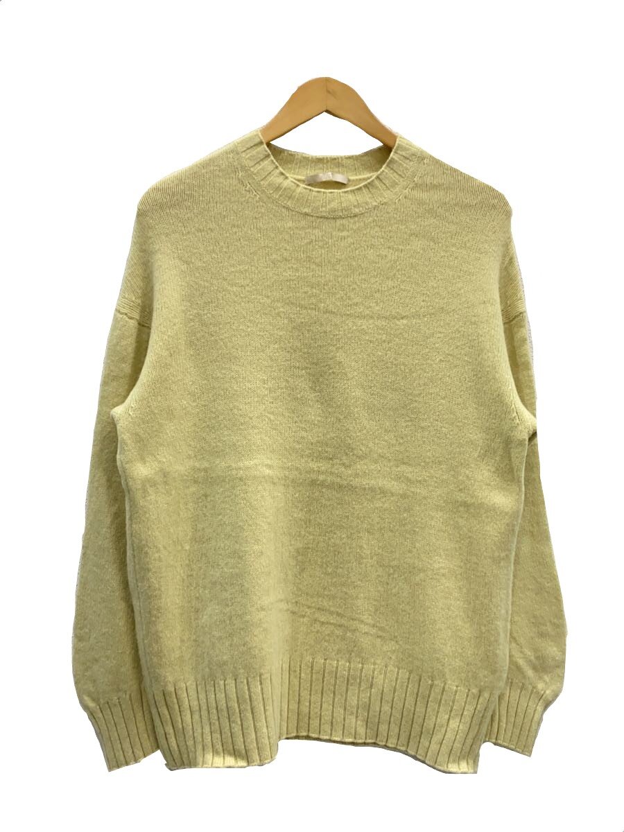 【中古】Plage◆23AW/Yak Big Pullover/FREE/羊毛/YLW/23-080-922-1060-4//【レディースお召しもの】
