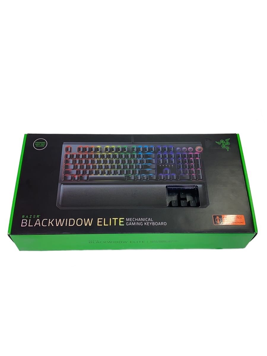 【中古】Razer◆キーボード BlackWidow Elite JP Orange Switch [ブラック]【パソコン】