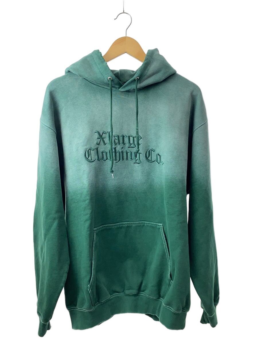 【中古】X-LARGE◆パーカー/L/綿織物/GRN/101234012005【メンズウェア】