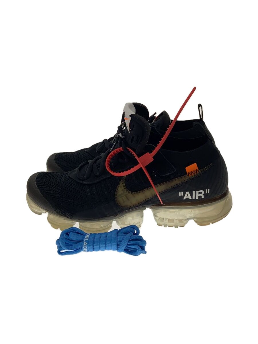 【中古】NIKE◆THE 10 AIR VAPORMAX FK OFF-WHITE VIRGIL ABLOH/黒いこと/26.5糎/B//【シューズ】