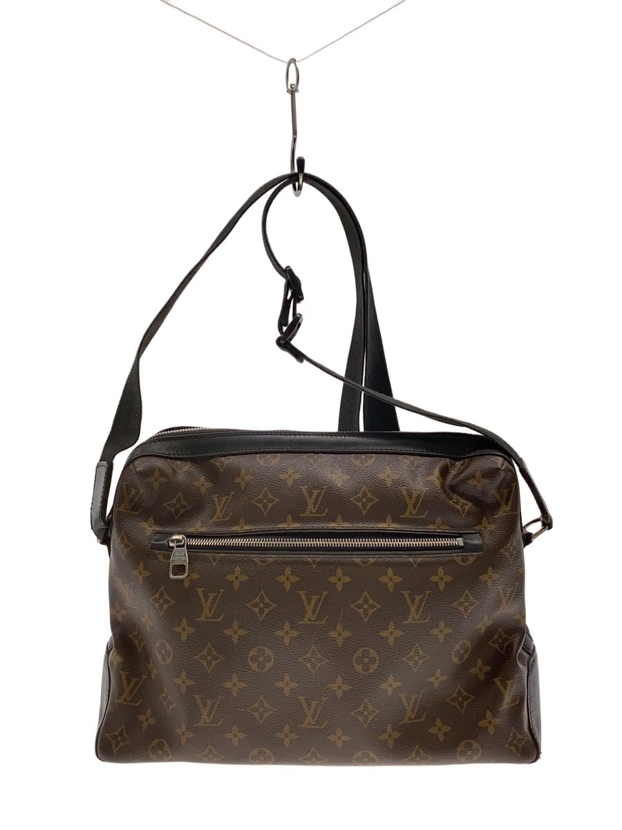 【中古】LOUIS VUITTON◆トゥー受け答え_モノグラム・マカサー/PVC/BRW/モノグラム【御徒面子】