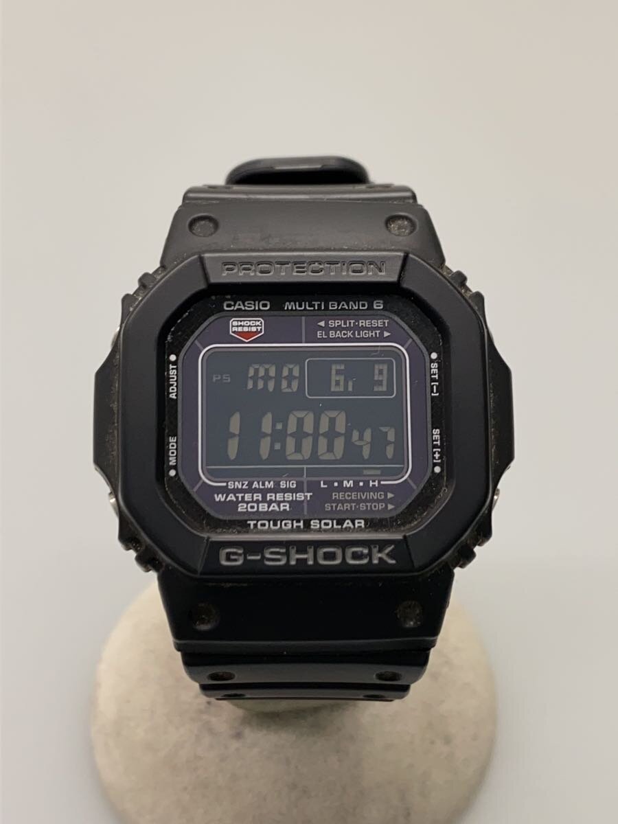 【中古】CASIO◆石英ウオッチ・G-SHOCK/デジタル/BLK【服飾雑貨他】