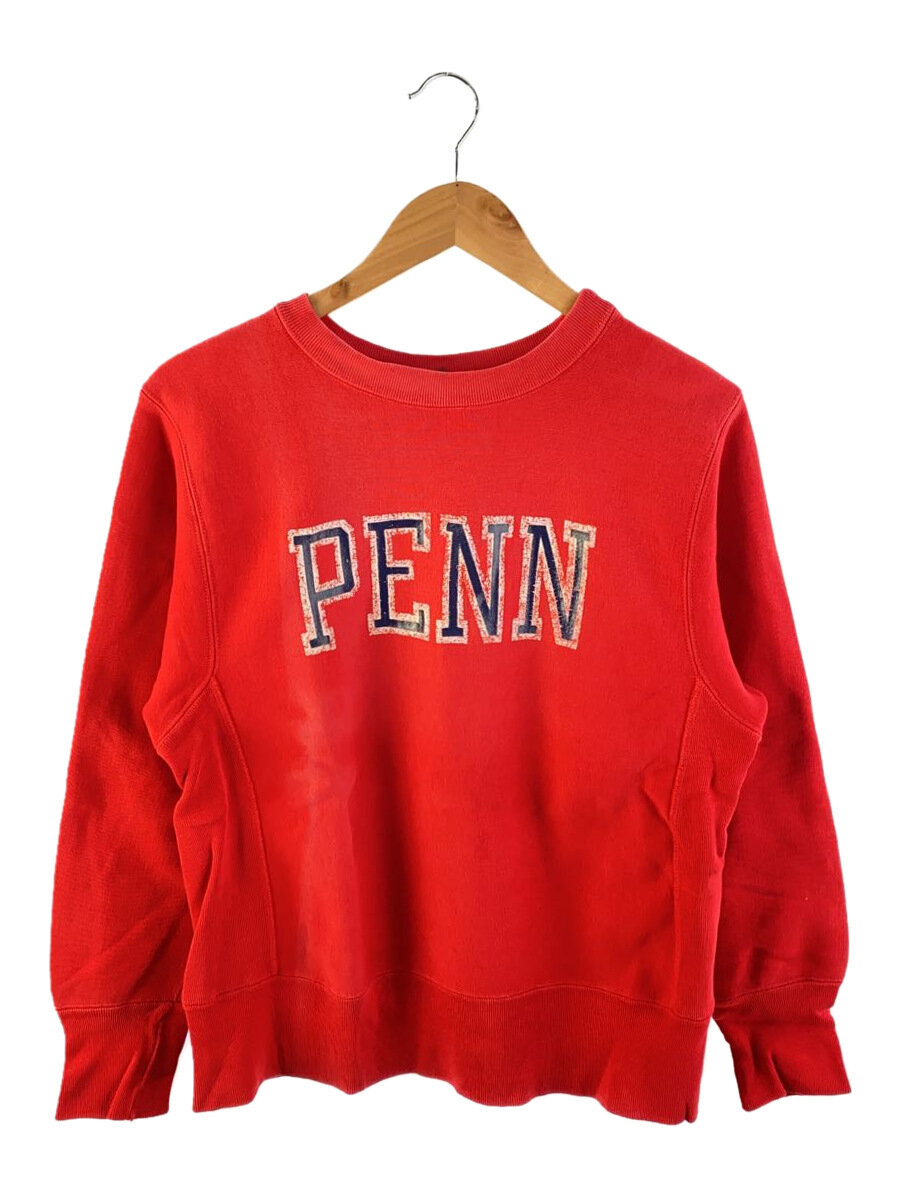 【中古】Champion◆流汗/S/綿織物/RED/プッディング/Pennsylvania/【メンズウェア】