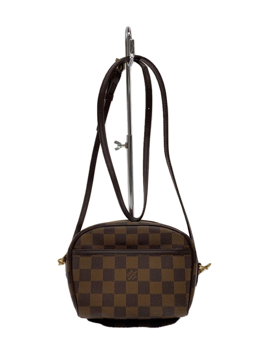 【中古】LOUIS VUITTON◆ポシェット・イパネマ_ダミエ・エベヌ_BRW/PVC/BRW/? NULL ?【バッグ】|2nd STREET 店