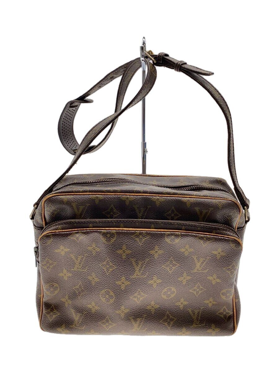 【中古】LOUIS VUITTON◆ショルダーバッグ/レザー/BRW/総柄/ナイル//【バッグ】｜2ｎｄ STREET 店 18,951円