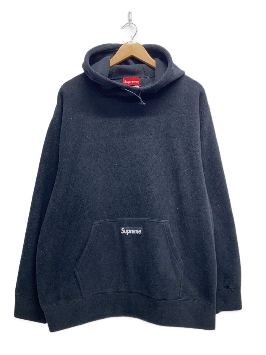 【中古】Supreme◆パーカー/XL/ポリエステル/BLK//【メンズウェア】