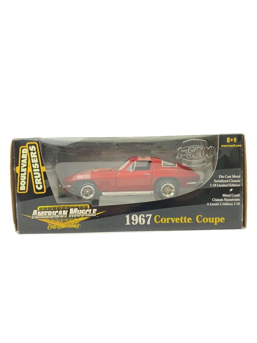 【中古】RC2/ミニカー/RED/corvetto coupe 1967【ホビー】