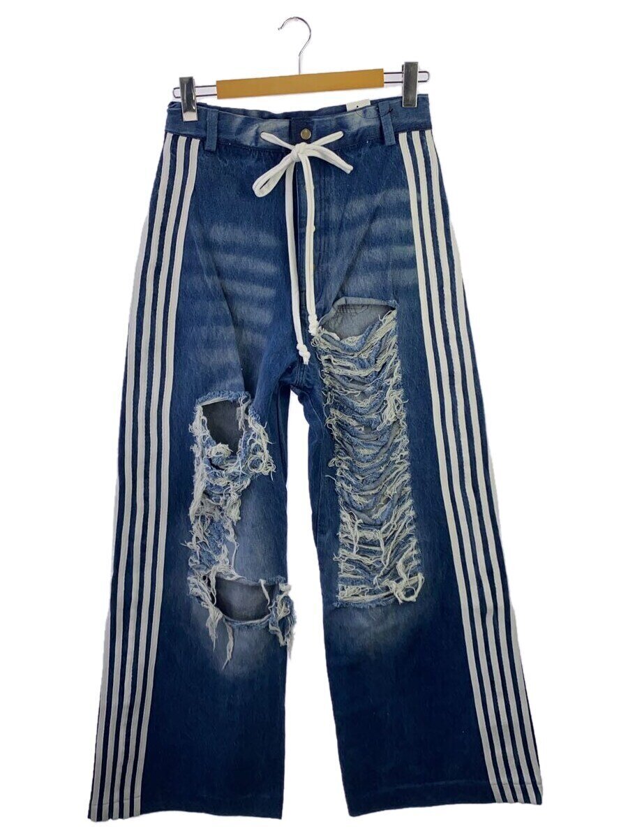 【中古】YORI SPORT◆5 STRIPE DENIM/ボトム/32/デニム/BLU//【メンズウェア】｜2ｎｄ STREET 店
