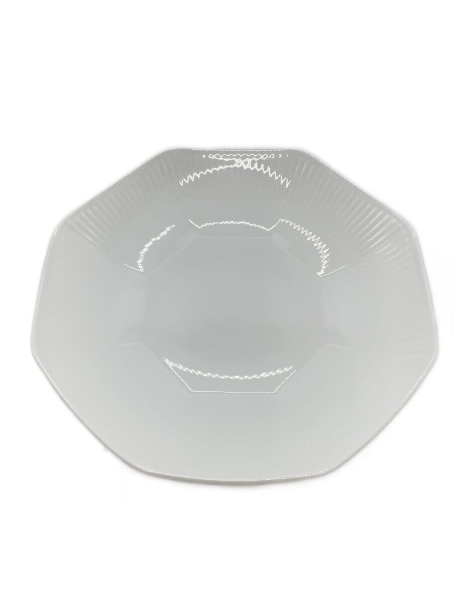 【中古】ROYAL COPENHAGEN◆プレート/WHT/WHITE FLUTED/ARCH BOWL【キッチン用品】