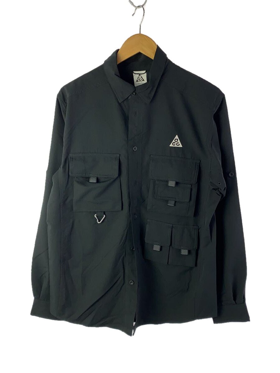 【中古】NIKE ACG◆長袖プルオーバー/M/ナイロン/BLK/DN3937-010//【メンズウェア】