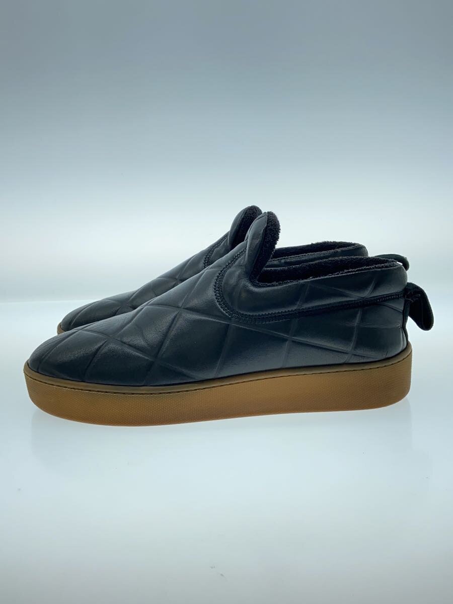 【中古】BOTTEGA VENETA◆キルティングスリッポン/42/BLK/なめし革【シューズ】
