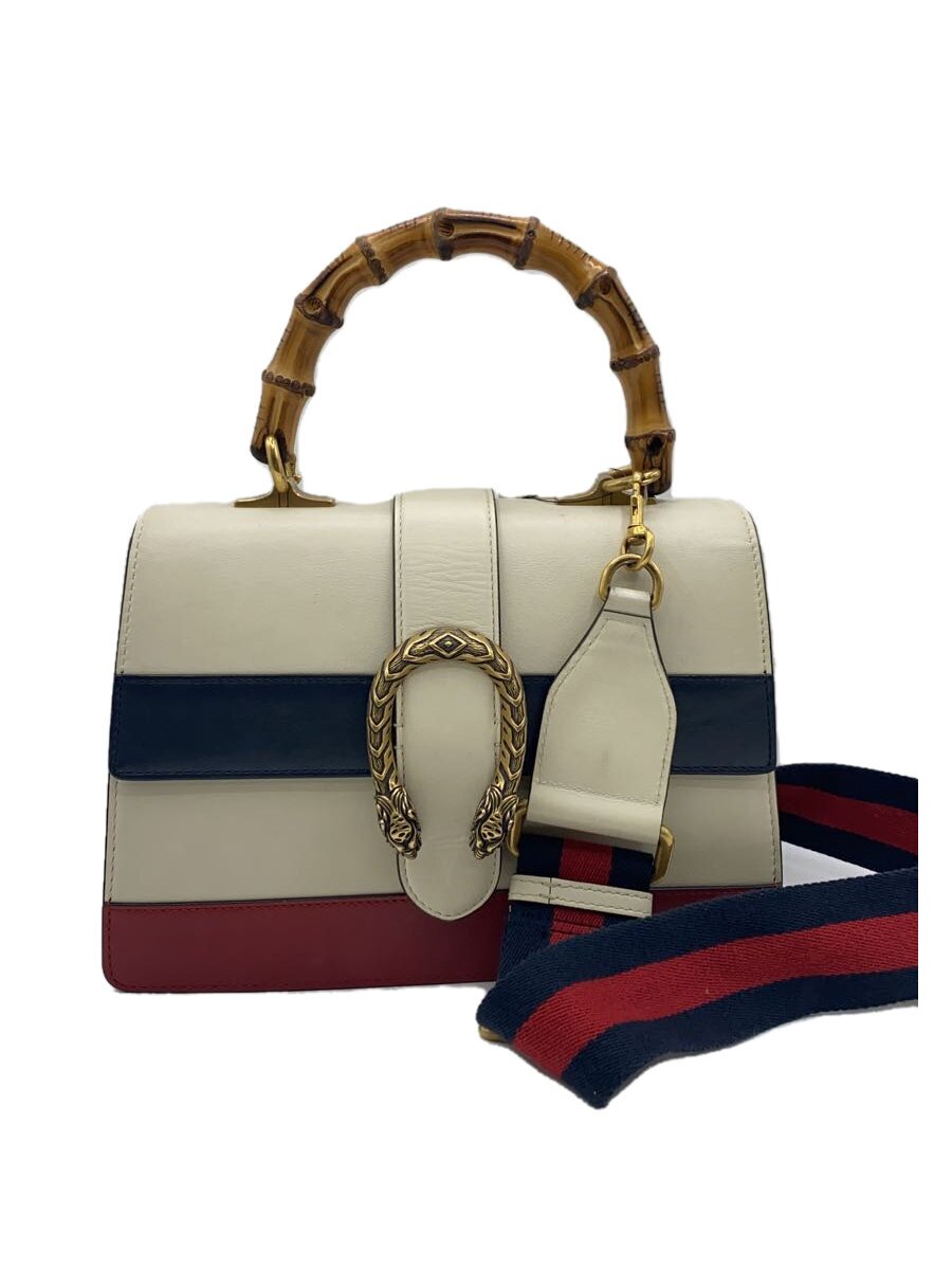 【中古】GUCCI◆ハンドバッグ_デュオニソス_バンブー/レザー/マルチカラー【バッグ】｜2ｎｄ STREET 店